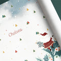 Santa Name Gift Wrap