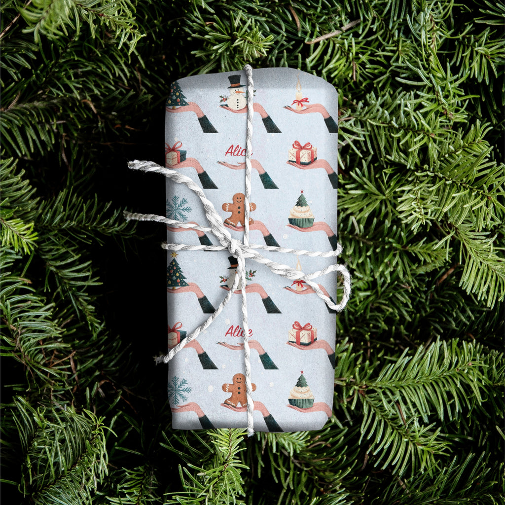Presents Name Gift Wrap