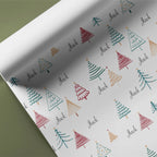 Trees Name Gift Wrap