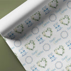 Celebration Wedding Name Gift Wrap